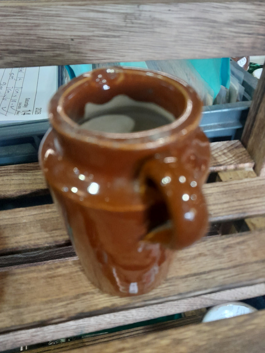 Small stoneware jug 20th century