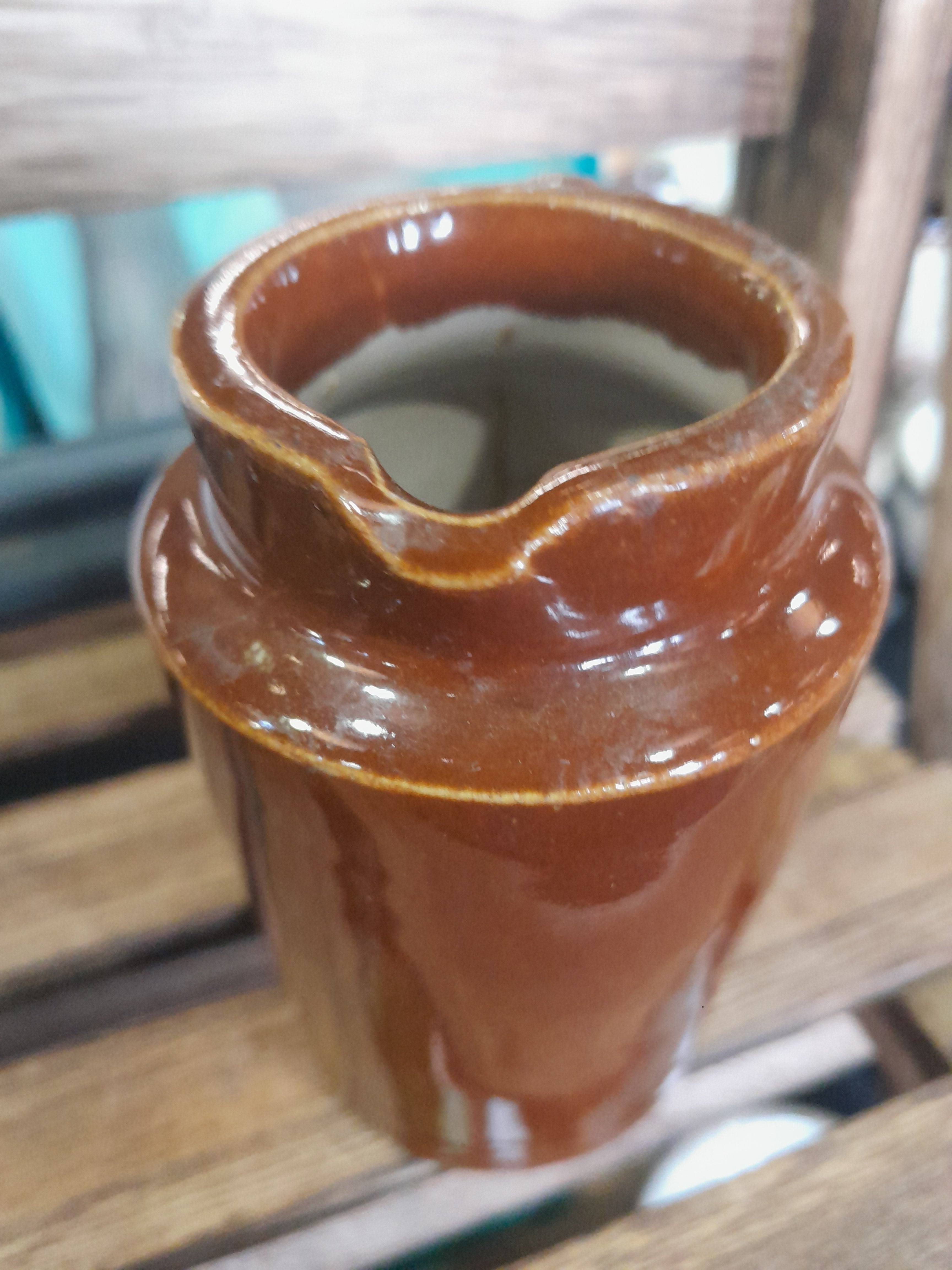 Small stoneware jug 20th century