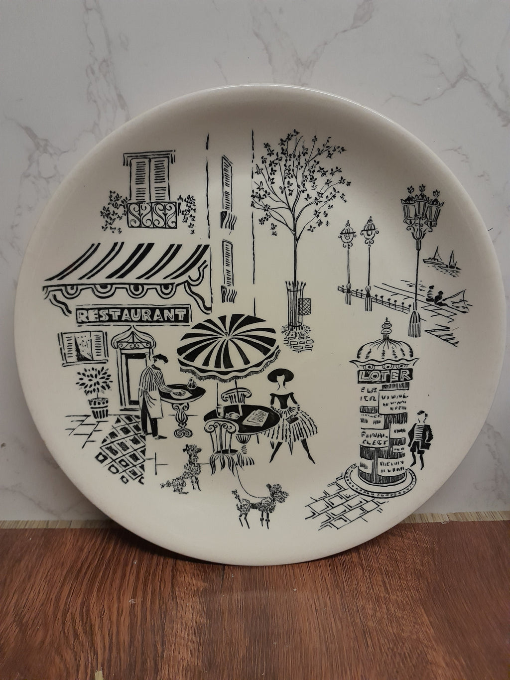 Alfred Meakin 'Parisienne' Plate 25cm
