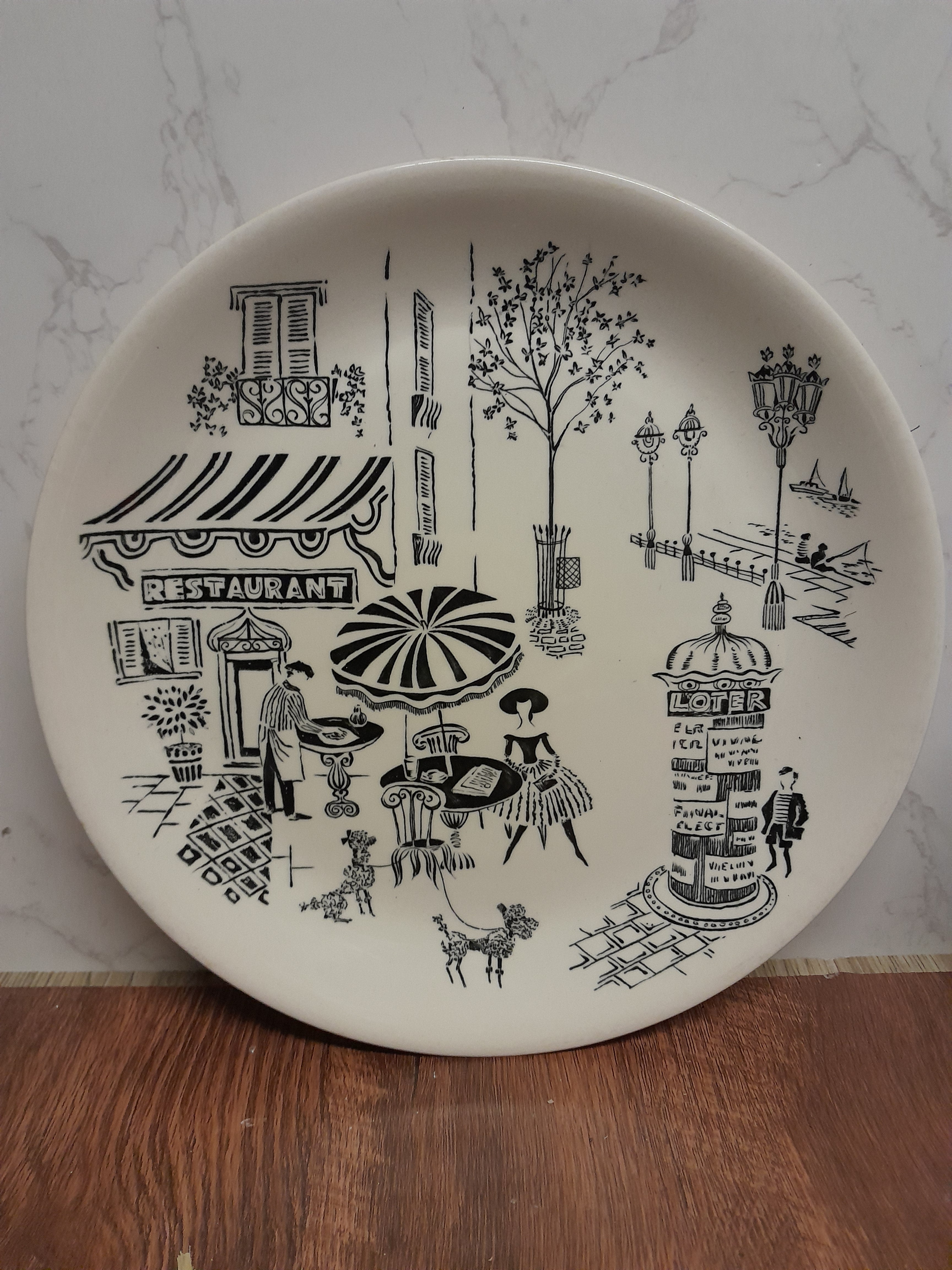 Alfred Meakin 'Parisienne' Plate 25cm