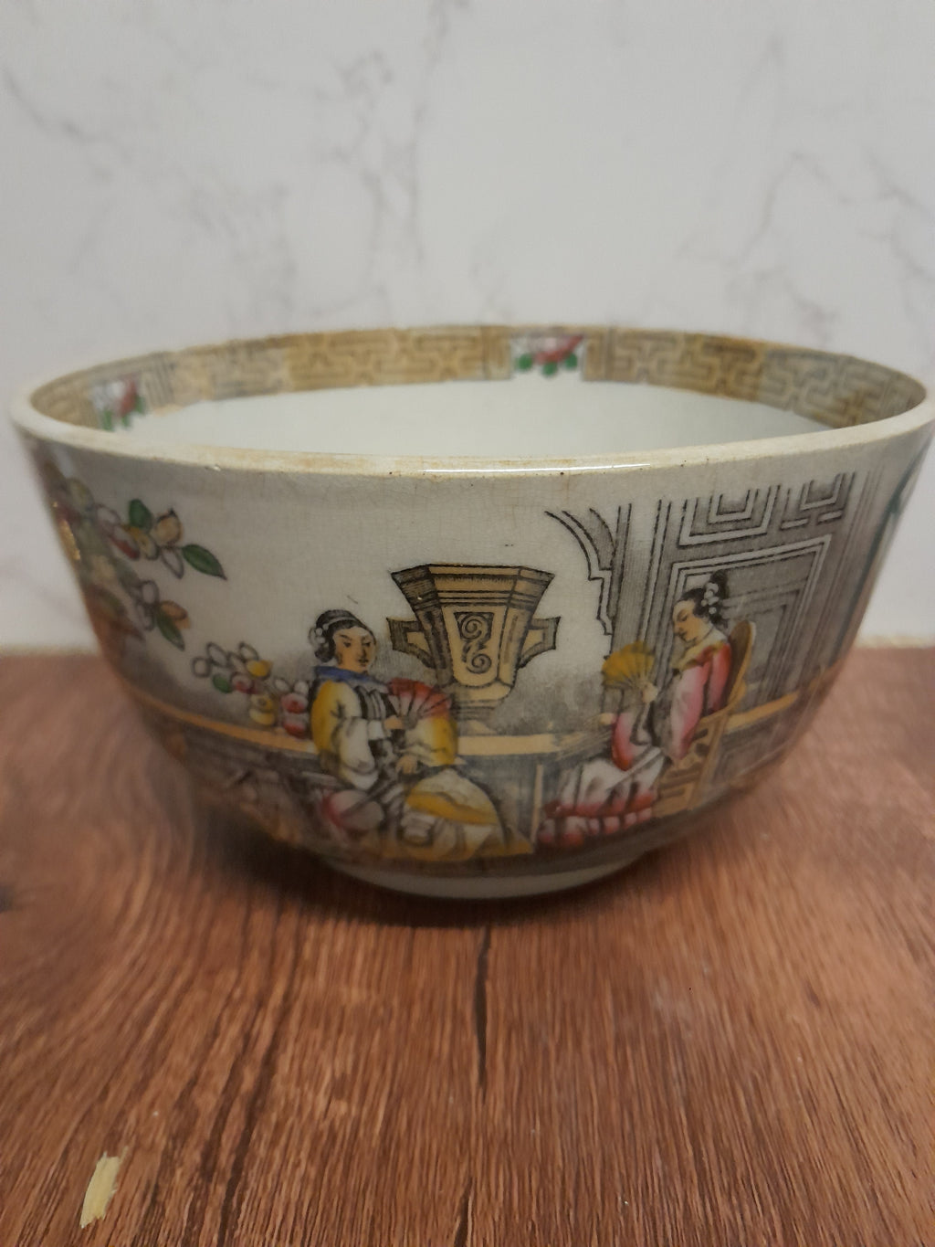 Beech & Hancock Chinese Cups, Saucers, Bowls and Jugs