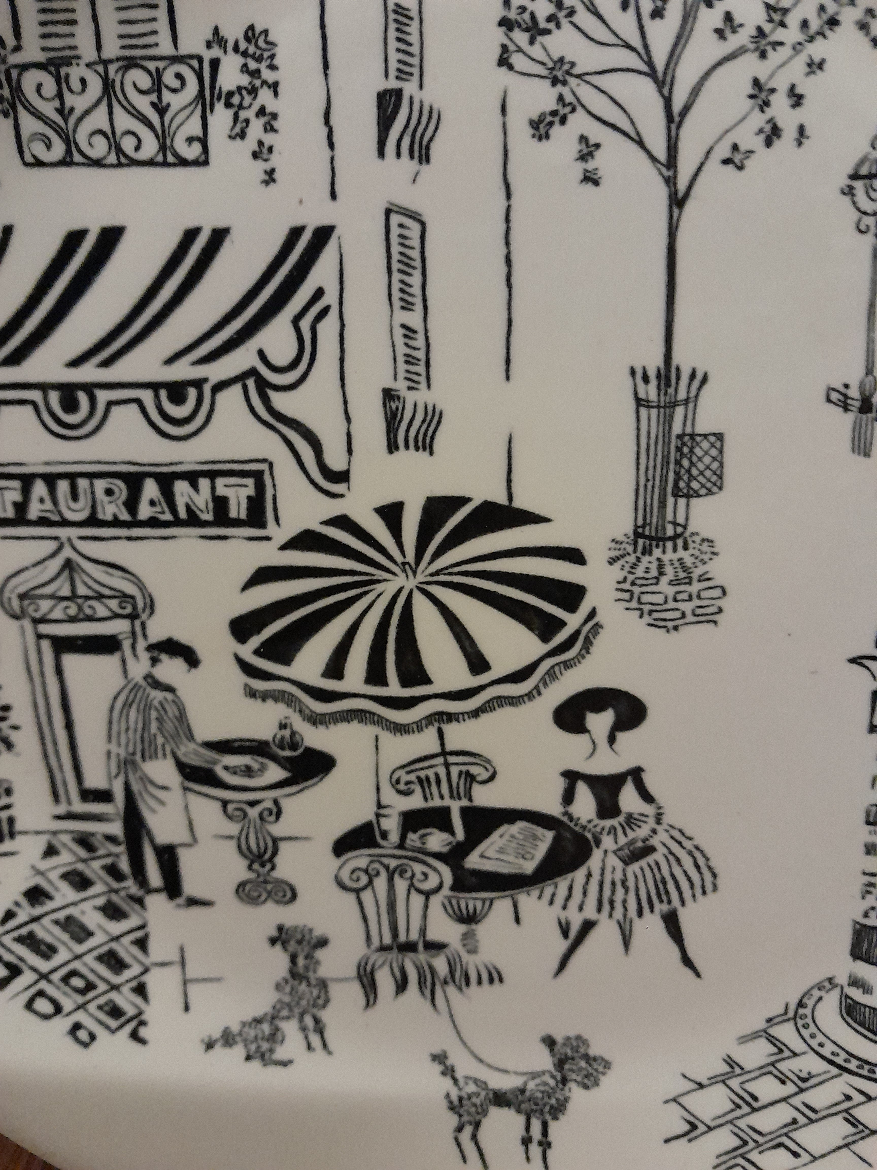 Alfred Meakin 'Parisienne' Plate 25cm